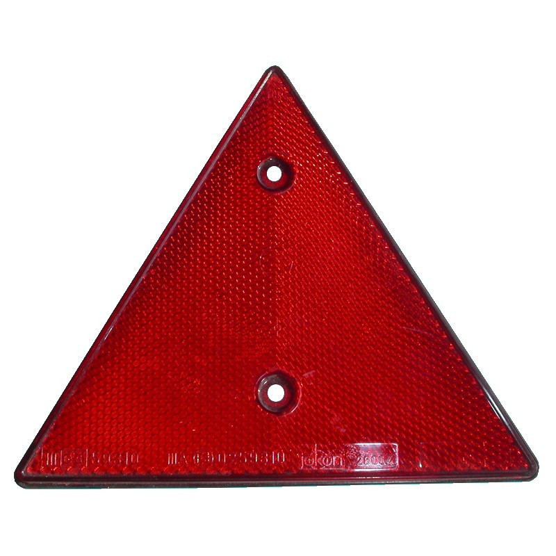Catadioptre triangle rouge - ASC Remorques
