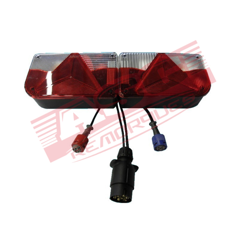 Kit éclairage 6 fonctions avec faisceau 4,5 m + veilleuses