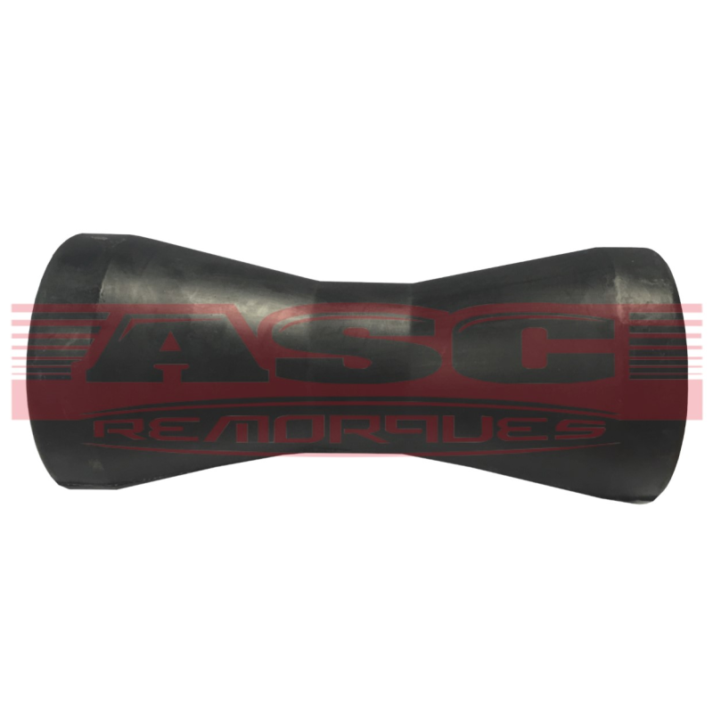 Diabolo noir en caoutchouc 200mm Alésage 21 mm ASC REMORQUE Diabolo noir en caoutchouc 200mm Alésage 21 mm ASC REMORQUE