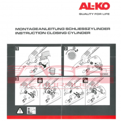 Antivol serrure Alko pour tête d'attelage AK7 - ASC Remorques