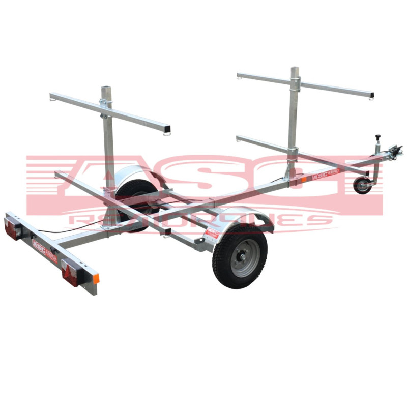 Remorque kayak ASC CK02114 longueur 4,20m PTAC 320 kg